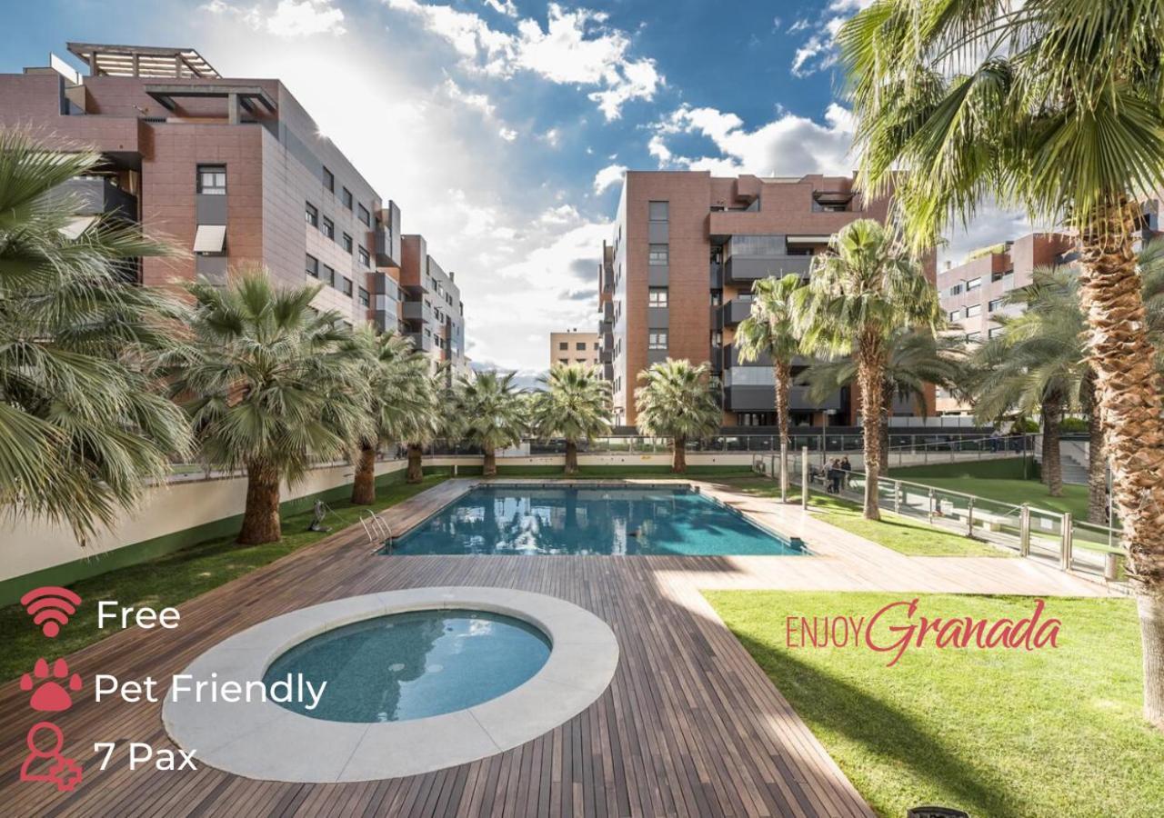 EnjoyGranada Emir 3A - Piscina, Gym&Parking Apartment Bagian luar foto